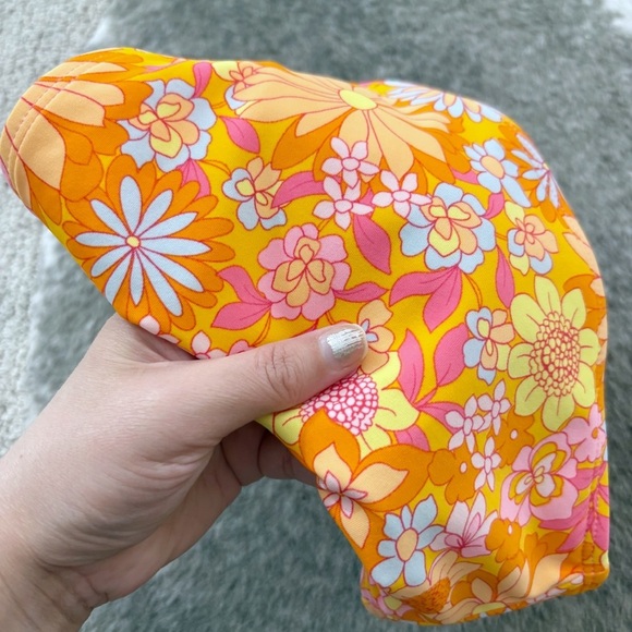 NWOT Retro Flower Bikini Bottom - Picture 7 of 10